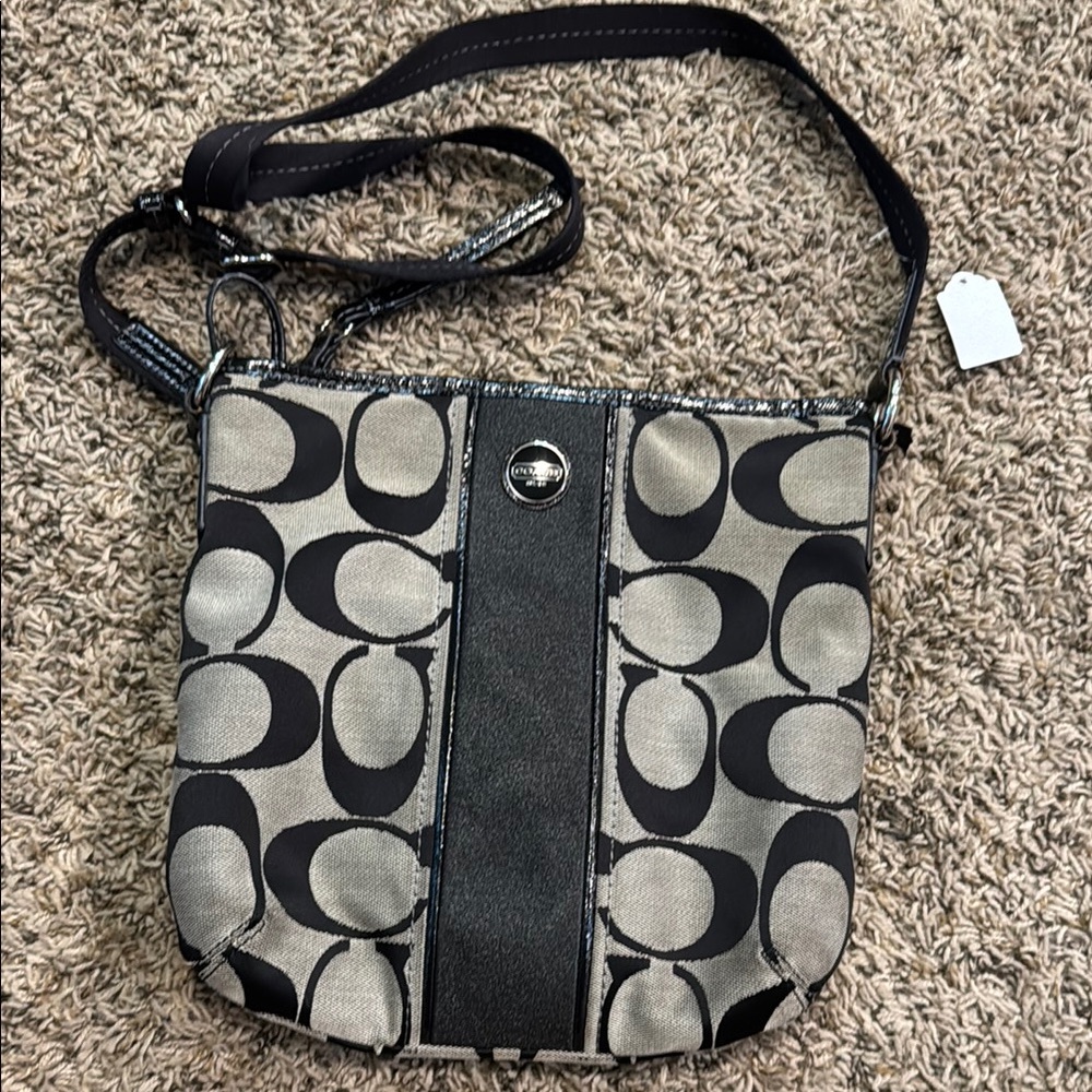 Coach Monochrome Signature Crossbody Bag